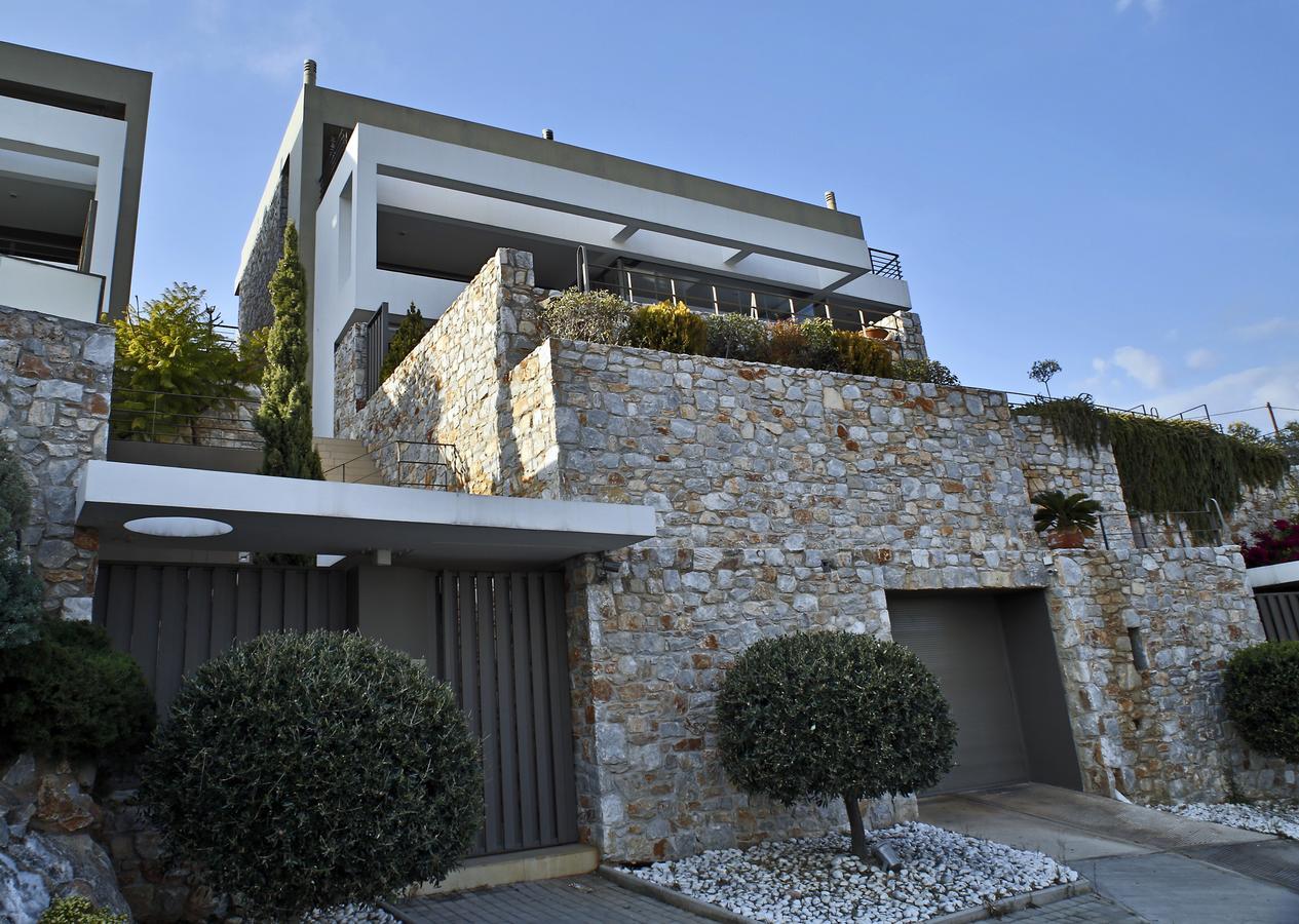Seaview Penthouse Schinias Apartment Marathon  Bagian luar foto
