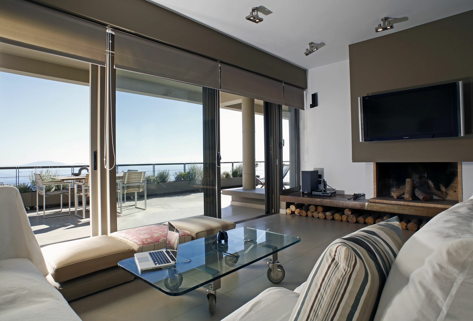 Seaview Penthouse Schinias Apartment Marathon  Bagian luar foto