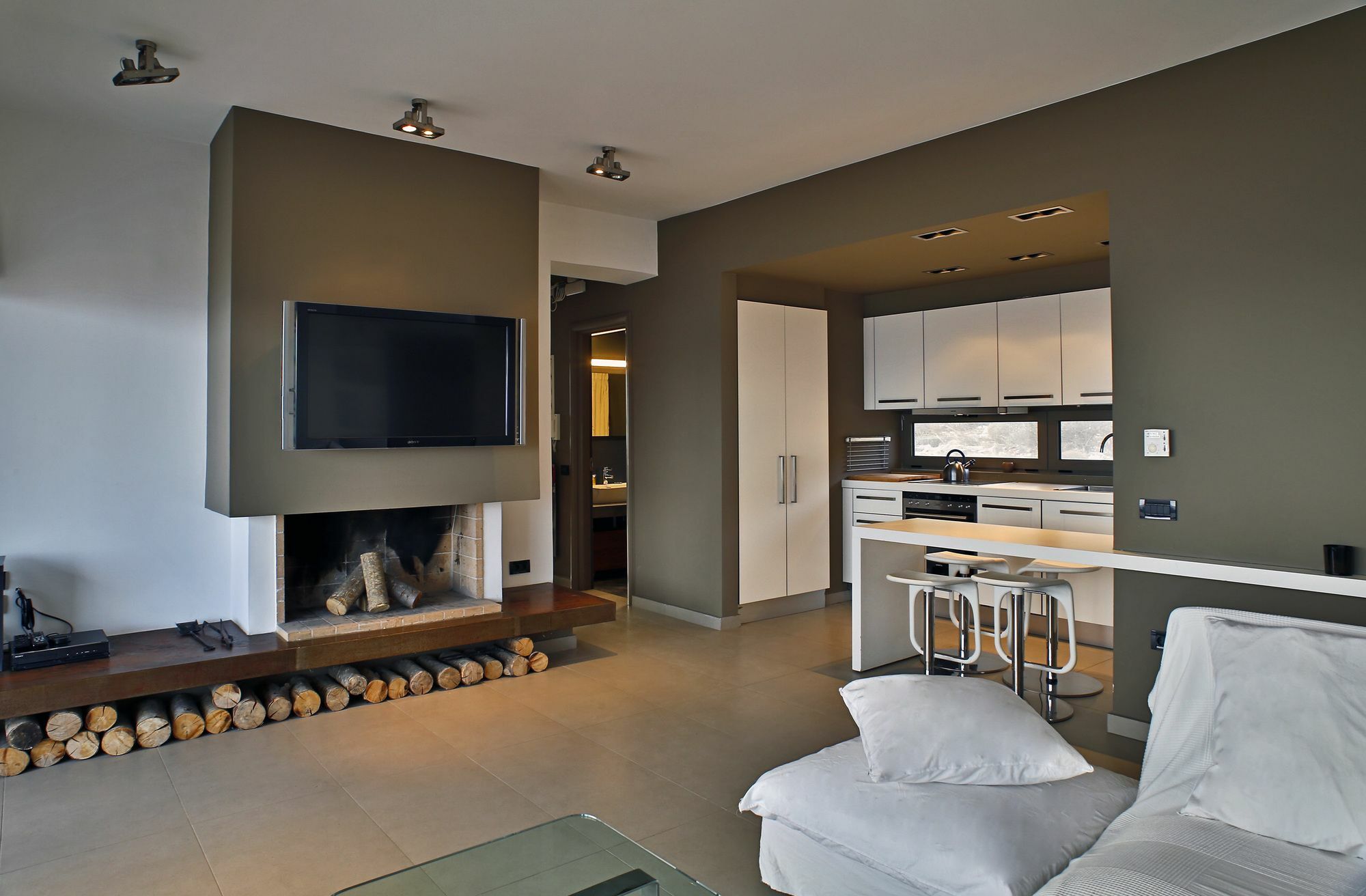 Seaview Penthouse Schinias Apartment Marathon  Bagian luar foto